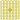 Pixelhobby Midi Pixelmatje 181 Donker Citroengeel 2x2mm - 144 pixels