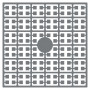 Pixelhobby Midi Pixelmatje 172 Donker Metaalgrijs 2x2mm - 144 pixels