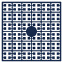 Pixelhobby Midi Pixelmatje 136 Donker Marineblauw 2x2mm - 144 pixels