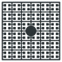 Pixelhobby Midi Pixelmatje 135 Antraciet Zwart 2x2mm - 144 pixels