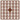 Pixelhobby Midi Pixelmatje 130 Donker Mahoniebruin 2x2mm - 144 pixels