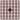 Pixelhobby Midi Pixelmatje 126 Roest Roodbruin 2x2mm - 144 pixels