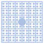 Pixelhobby Midi Pixelmatje 109 Lichtblauw 2x2mm - 144 pixels