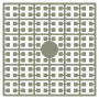 Pixelhobby Midi Pixelmatje 108 Donker Beige 2x2mm - 144 pixels