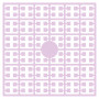 Pixelhobby Midi Pixelmatje 105 Licht Violet 2x2mm - 144 pixels