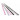 Strips Zelfklevend Zilver, Zwart &amp; Roze Ass. motieven 420x15mm - 6 stuks