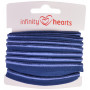 Infinity Hearts Paspelband Stretch 10mm 370 Marineblauw - 5m