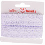 Infinity Hearts Kanten Lint Polyester 25mm 01 Wit - 5m