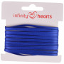 Infinity Hearts Satijn Lint Dubbelzijdig 3mm 329 Marineblauw - 5m