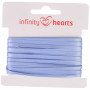 Infinity Hearts Satijn Lint Dubbelzijdig 3mm 333 Lichtblauw - 5m 