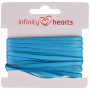 Infinity Hearts Satijn Lint Dubbelzijdig 3mm 325 Turkoois - 5m