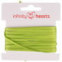 Infinity Hearts Satijn Lint Dubbelzijdig 3mm 551 Groen - 5m
