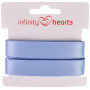 Infinity Hearts Satijn Lint Dubbelzijdig 15mm 333 Lichtblauw - 5m