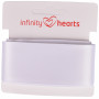 Infinity Hearts Satijn Lint Dubbelzijdig 38mm 029 Wit - 5m 