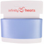 Infinity Hearts Satijn Lint Dubbelzijdig 38mm 333 Lichtblauw - 5m