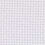 Aida-stof, maat 50x50 cm, wit, 43 blokjes per 10 cm, 1 st.