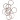 Infinity Hearts Sleutelhanger Dik Zilverkleurig 35mm - 10 stuks