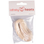 Infinity Hearts Textiel lint / Labellint 'Handmade' Diverse motieven 15mm - 3m