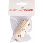 Infinity Hearts Textiel lint / Labellint Schildpadden 15mm - 3m