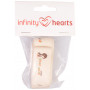 Infinity Hearts Textiel lint / Labellint 'Handmade' Diverse dierenmotieven 20mm - 3m