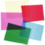 Cellofaan, diverse kleuren, 210x297 mm, 5x20 vel/ 1 doos