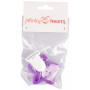 Infinity Hearts Seleclips Siliconen Ster Paars 5x5cm - 1 stuk
