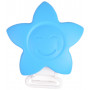 Infinity Hearts Seleclips Siliconen Ster Blauw 5x5cm - 1 stuk