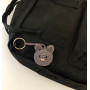 Haakpatroon Teddybeer reflecterende sleutelhangers 6cm van Rito Krea - 3 stk