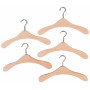 fromWOOD Mini hangers voor kledingrek hout 11x5,5cm - 5 stuks