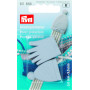 Prym Knit Stopper / Stick Protector voor Breinaald No. 3.00-3.50mm Grijs Muts en Handschoen - 2 stuks