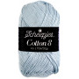 Scheepjes Cotton 8 Garen Unicolor 652 Licht Jeansblauw