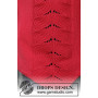 Red Tulip by DROPS Design - Breipatroon trui - maat S - XXXL