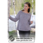 Agnes Sweater by DROPS Design - Breipatroon trui - maat S - XXXL