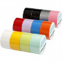 Duck tape, diverse kleuren, Effen kleur, B: 48 mm, 12x5 m/ 1 doos