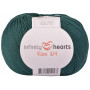 Infinity Hearts Rose 8/4 Garen Unicolour 241 Petrol Green