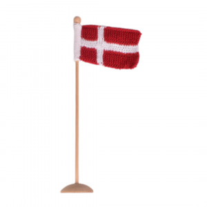 Breipatroon Deens Vlaggetje 8x12cm van Rito Krea