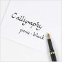 Kalligrafie beginnersset, 0,85-1,6 mm, 1set