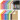 Color Bar Karton, diverse kleuren, A4, 210x297 mm, 250 gr, 32x10 vel/ 1 doos