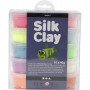 Silk Clay®, ass. kleuren, Basic 2, 10x40g