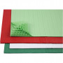 Honingraat papier, diverse kleuren, 28x17,8 cm, 4x2 vel/ 1 doos