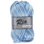 Lammy Rio Garenprint 623 Wit/Blauw 50 gram