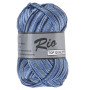 Lammy Rio Garen Print 624 Zwart/Blauw/Lavendel 50 gram