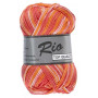 Lammy Rio Garen Print 629 Rood/Roze/Oranje 50 gram