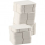 Puzzel constructie karton, wit, afm 9,3x9,3 cm, 200 stuk/ 1 doos