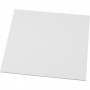 Schilderijplank, formaat 20x20 cm, dikte 3 mm, wit, 280 g, 10 stuks.
