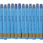 Aquarelkrijt, hemelsblauw (337), L: 9,3 cm, 12 stuk/ 1 doos