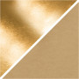 Faux Leather Papier, goud, B: 49 cm, unikleurig,met folie, 350 gr, 1 m/ 1 rol