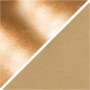 Faux Leather Papier, roze goud, B: 49 cm, unikleurig,met folie, 350 gr, 1 m/ 1 rol