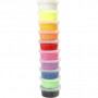 Foam Clay® , ass. kleuren, basis, 10x35g
