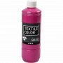 Textielkleur, roze, 500 ml/ 1 fles